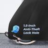 imageBike Cover Outdoor Waterproof Bicycle Covers Rain Sun UV Dust Wind Proof with Lock Hole for Mountain Road Electric Bike Electric Scooter Black
