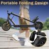imageElectric Scooter with Dual Suspension 10quot85quot Solid Tire 500W350W Powerful Motor ampamp 1922 MPH Top Speed 28252216 Miles Long Range Folding E Scooter with Dual Braking for Teens and Adults1022MPH500WDual Suspensions
