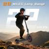imageElectric Scooter with Dual Suspension 10quot85quot Solid Tire 500W350W Powerful Motor ampamp 1922 MPH Top Speed 28252216 Miles Long Range Folding E Scooter with Dual Braking for Teens and Adults1022MPHDual Suspensions