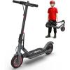 imageElectric Scooter for Kids 10 350W Motor Max 12Miles Long Range 19 MPH Max Speed 85quot Solid Tire Lightweight Foldable EScooter with Dual Braking Digital Display Cruise Control