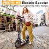imageElectric Scooter Powerful 500350W Motor 1085 Tire Top Speed 2219 MPH 232016 Miles Max Range Folding Escooter for Adults amp Teens with Smart APP Digital Display Cruise Control Suspension10500W22MPH23MilesDual Suspension