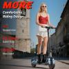 imageWERHY 1085 Electric Scooter 500350W Powerful Motor 2219MPH Top Speed 252216 Miles Long Range Folding E Scooter with Dual Braking for Teens and AdultsRedBlackWERHY