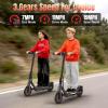 imageWERHY 1085 Electric Scooter 500350W Powerful Motor 2219MPH Top Speed 252216 Miles Long Range Folding E Scooter with Dual Braking for Teens and AdultsRed