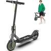 imageWERHY Foldable Kids Electric Scooter 350W Motor Max 1216Miles Long Range 19 MPH Max Speed 85 Solid Tire Lightweight Foldable EScooter with Dual Braking Digital Display Cruise ControlGreen