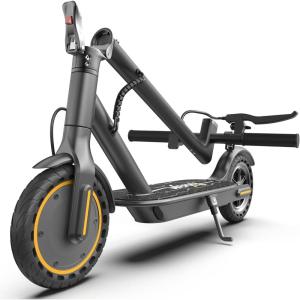 imageWERHY 1085 Electric Scooter 500350W Powerful Motor 2219MPH Top Speed 252216 Miles Long Range Folding E Scooter with Dual Braking for Teens and AdultsYellowblack