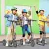 imageWERHY 85 Electric Scooter 350W Powerful Motor 19MPH Top Speed 1215 Miles Long Range Folding E Scooter with Dual BrakingGreen