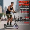 imageWERHY 85 Electric Scooter 350W Powerful Motor 19MPH Top Speed 1215 Miles Long Range Folding E Scooter with Dual BrakingRedBlackWERHY