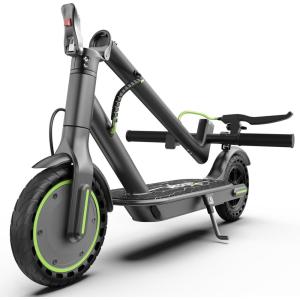 imageWERHY 85 Electric Scooter 350W Powerful Motor 19MPH Top Speed 1215 Miles Long Range Folding E Scooter with Dual BrakingGreen