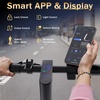 image:imageWERHY 10 Inch Electric Scooter for Adults 500W Motor 22 MPH Top Speed 2528 Miles Range Folding Commuter E Scooter with Dual BrakingYellowBlack
