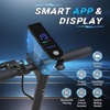 image:imageWERHY Electric Scooter 500350W Powerful Motor 2219 MPH Max Speed 2815 Miles Range Lightweight Foldable Kick Scooter with Dual Braking Systems Smart APPRed