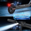 image:imageWERHY Electric Scooter 500350W Powerful Motor 2219 MPH Max Speed 2815 Miles Range Lightweight Foldable Kick Scooter with Dual Braking Systems Smart APPRed