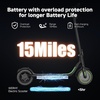 image:imageWERHY Electric Scooter 500350W Powerful Motor 2219 MPH Max Speed 2815 Miles Range Lightweight Foldable Kick Scooter with Dual Braking Systems Smart APPGreen