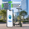 image:imageWERHY Electric Scooter with 8510 Solid Tire 350W500W Powerful Motor amp 1922 MPH Top Speed 1625 Miles Range Folding E Scooter with Dual Braking for Teens and AdultsGray Green