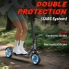 image:imageElectric Scooter 500W350W Motor amp 1085 Solid Tires Up to 19 MPH amp 282515 Miles Range Foldable Commuter E Scooter for Adults amp Teens with Dual Brake System APPRed