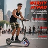 image:imageElectric Scooter 500W350W Motor amp 1085 Solid Tires Up to 19 MPH amp 282515 Miles Range Foldable Commuter E Scooter for Adults amp Teens with Dual Brake System APPRed
