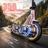 image:imageElectric Scooter 500W350W Motor amp 1085 Solid Tires Up to 19 MPH amp 282515 Miles Range Foldable Commuter E Scooter for Adults amp Teens with Dual Brake System APPPink Yellow
