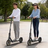 image:imageElectric Scooter 500W350W Motor amp 1085 Solid Tires Up to 19 MPH amp 282515 Miles Range Foldable Commuter E Scooter for Adults amp Teens with Dual Brake System APPBlack Yellow