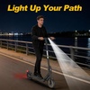image:imageElectric Scooter 500W350W Motor amp 1085 Solid Tires Up to 19 MPH amp 282515 Miles Range Foldable Commuter E Scooter for Adults amp Teens with Dual Brake System APPBlack Yellow