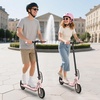 image:imageElectric Scooter 500W350W Motor amp 1085 Solid Tires Up to 19 MPH amp 282515 Miles Range Foldable Commuter E Scooter for Adults amp Teens with Dual Brake System APPPink