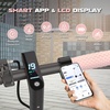 image:imageElectric Scooter 500W350W Motor amp 1085 Solid Tires Up to 19 MPH amp 282515 Miles Range Foldable Commuter E Scooter for Adults amp Teens with Dual Brake System APPPink