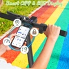 image:imageElectric Scooter for Kids Aged 610 350W Motor 19 Mph Speed amp 15 Miles Range 85 Solid Tires Lightweight Foldable Scooter with Dual Braking System Max Load 265LBSGray Green
