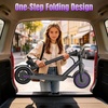 image:imageElectric Scooter for Kids Aged 610 350W Motor 19 Mph Speed amp 15 Miles Range 85 Solid Tires Lightweight Foldable Scooter with Dual Braking System Max Load 265LBSPurple
