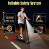 image:imageElectric Scooter for Kids Aged 610 350W Motor 19 Mph Speed amp 15 Miles Range 85 Solid Tires Lightweight Foldable Scooter with Dual Braking System Max Load 265LBSBlack Yellow