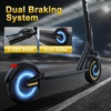image:imageWERHY Electric Scooter 500W350W Powerful Motor amp 19MPH Top Speed 162527 Miles Range Folding E Scooter with Dual Braking for Teens and AdultsGolden Yellow