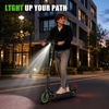 image:imageWERHY Electric Scooter 500W350W Powerful Motor amp 19MPH Top Speed 162527 Miles Range Folding E Scooter with Dual Braking for Teens and AdultsGray Green