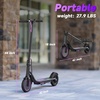 image:imageWERHY Electric Scooter 500W350W Powerful Motor amp 19MPH Top Speed 162527 Miles Range Folding E Scooter with Dual Braking for Teens and AdultsPurpleBlack