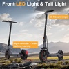 image:imageWERHY Electric Scooter 500W350W Powerful Motor amp 19MPH Top Speed 162527 Miles Range Folding E Scooter with Dual Braking for Teens and AdultsRedGray
