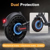 image:imageWERHY Electric Scooter 500W350W Powerful Motor amp 19MPH Top Speed 162527 Miles Range Folding E Scooter with Dual Braking for Teens and AdultsRedGray
