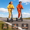 image:imageWERHY Foldable Electric Scooter for 7894 feet 350W Motor Max 12 Miles Long Range 19 MPH Max Speed 85 Solid Tire Lightweight Foldable EScooter with Dual Braking Digital DisplayOrange