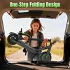image:imageWERHY Foldable Electric Scooter for 7894 feet 350W Motor Max 12 Miles Long Range 19 MPH Max Speed 85 Solid Tire Lightweight Foldable EScooter with Dual Braking Digital DisplayGreen