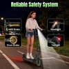 image:imageWERHY Foldable Electric Scooter for 7894 feet 350W Motor Max 12 Miles Long Range 19 MPH Max Speed 85 Solid Tire Lightweight Foldable EScooter with Dual Braking Digital DisplayGreen