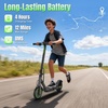 image:imageWERHY Foldable Electric Scooter for 7894 feet 350W Motor Max 12 Miles Long Range 19 MPH Max Speed 85 Solid Tire Lightweight Foldable EScooter with Dual Braking Digital DisplayGreen