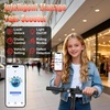 image:imageWERHY Foldable Electric Scooter for 7894 feet 350W Motor Max 12 Miles Long Range 19 MPH Max Speed 85 Solid Tire Lightweight Foldable EScooter with Dual Braking Digital DisplayRed