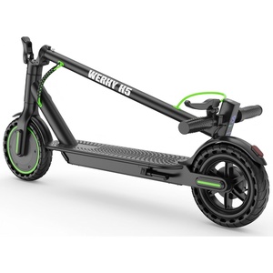 image:imageElectric Scooter 500W350W Motor amp 1085 Solid Tires Up to 19 MPH amp 282515 Miles Range Foldable Commuter E Scooter for Adults amp Teens with Dual Brake System APPBlack Green