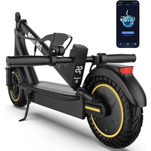 image:imageWERHY Electric Scooter 500W350W Powerful Motor amp 19MPH Top Speed 162527 Miles Range Folding E Scooter with Dual Braking for Teens and AdultsGolden Yellow