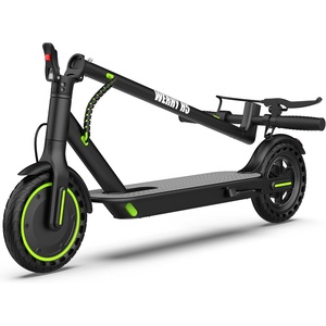 image:imageWERHY Electric Scooter 500W350W Powerful Motor amp 19MPH Top Speed 162527 Miles Range Folding E Scooter with Dual Braking for Teens and AdultsGray Green