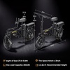 image:imageWERHY Electric Bike for Adults 500W Electric Foldable Bike 2030 MilesPedal Assist Mode 20MPH EBike with 48V Removable Battery 14 Tire Ebike with Front Dual SuspensionOrange