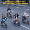 image:imageWERHY Electric Bike for Adults 500W Electric Foldable Bike 2030 MilesPedal Assist Mode 20MPH EBike with 48V Removable Battery 14 Tire Ebike with Front Dual SuspensionOrange