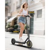 image:imageWERHY Electric Scooter 500W350W Powerful Motor amp 19MPH Top Speed 162527 Miles Range Folding E Scooter with Dual Braking for Teens and AdultsGray Yellow