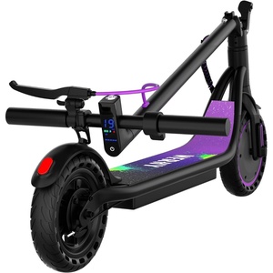 image:imageWERHY Electric Scooter 500W350W Powerful Motor amp 19MPH Top Speed 162527 Miles Range Folding E Scooter with Dual Braking for Teens and AdultsBlackPurple